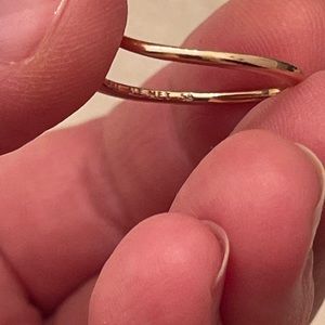 Pandora Wishbone Ring Size 8.5